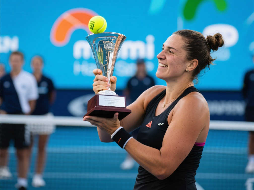 萨巴伦卡首胜迈阿密+积分破万，世界第一宝座更稳固